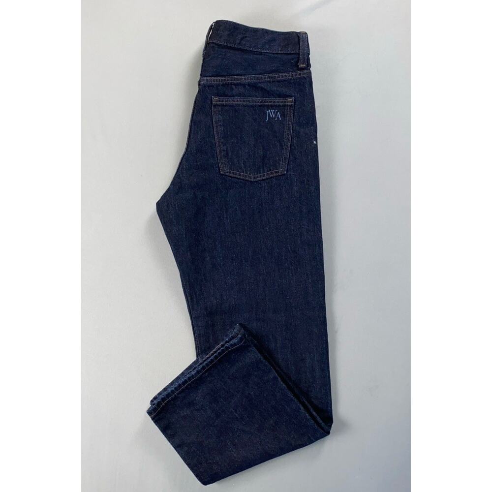 JW Anderson w/ Uniqlo Relaxed Straight 5-Pocket Jeans. Dark Wash, Women's 28X31